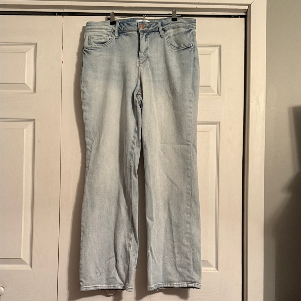 Classic Light Blue Straight Leg Women's Jeans- RFM MIA Bootcut (no tag but never